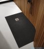 Schedpol Kalait Black Stone brodzik prostokątny + syfon 80x140cm 3.3110/C/ST-M2